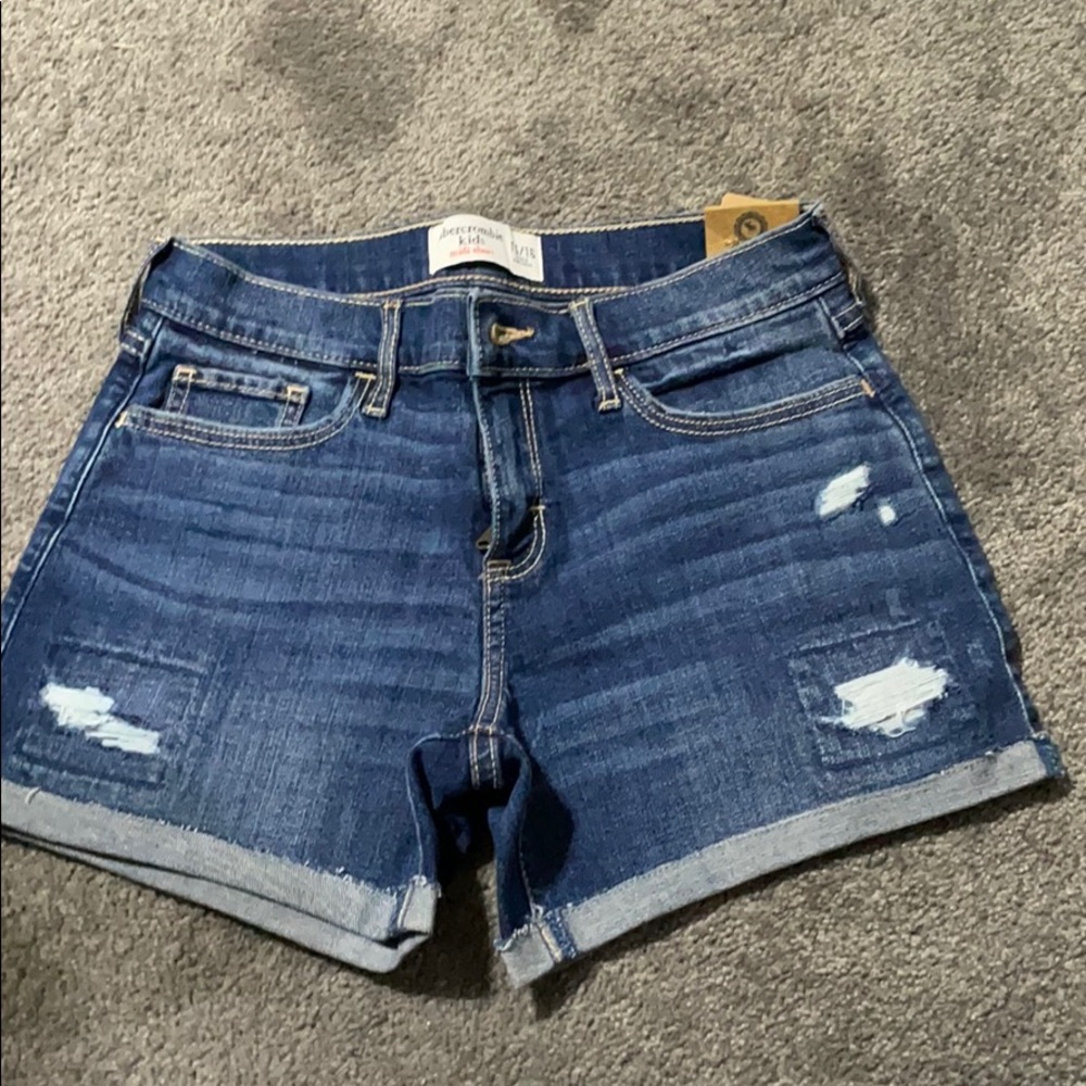Abercrombie Kids jean shorts